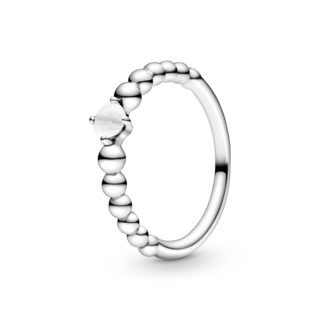 Foto 1 | Foto 1 | Anillo Pandora De Abalorios Blanco Leche Original Para Mujer 198867c04 Joyería De Lujo Para Mujer Ideal Para Regalo Elegante