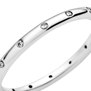 Foto 4 | Foto 4 | Anillo Pandora Sencillo Reluciente Original Joyería Fina 190945cz Joyería De Lujo Para Mujer Ideal Para Regalo Elegante