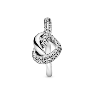 Foto 3 | Foto 3 | Anillo Pandora Corazones Anudados Brillantes Original 198086cz Joyería De Lujo Para Mujer Ideal Para Regalo Elegante