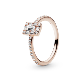 Foto 1 | Foto 1 | Anillo Halo Cuadrado Brillante Zirconia Pandora Timeless 187541cz Línea Pandora Me Auténtica Joyería De Lujo Para Mujer Ideal