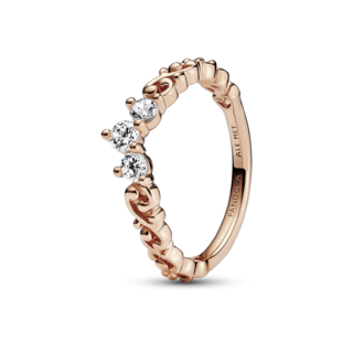 Foto 1 | Foto 1 | Anillo Pandora Tiara Remolino Real Recubrimiento En Oro 14k 182232c01 Baño De Oro 14k Joyería De Lujo Mujer Ideal