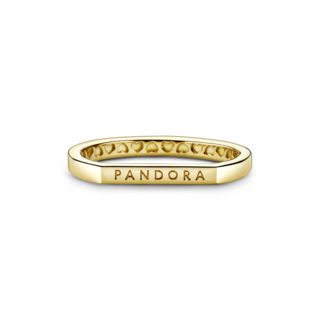 Foto 2 | Foto 2 | Anillo Pandora Apilable Barra Con Logotipo Recubrimiento 14k 169048c00 Joyería De Lujo Para Mujer Ideal Para Regalo Elegante