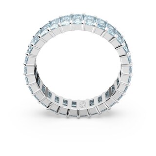 Foto 4 | Foto 4 | Anillo Swarovski Matrix Talla Baguette Azules Baño De Rodio 5661907 Joyería De Lujo Para Mujer Ideal Para Regalo Elegante