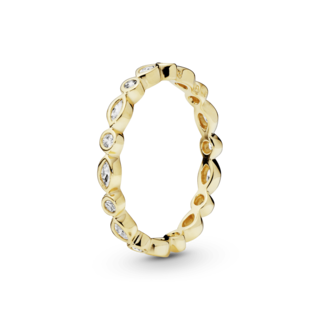 Foto 1 | Foto 1 | Anillo Pandora Marquesa Elegante Oro 14k Original Para Mujer 150183cz Baño De Oro 14k Joyería De Lujo Mujer Ideal