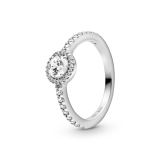 Foto 1 | Foto 1 | Anillo Pandora Clásico Con Halo Original Joyería Fina 198864c01 Joyería De Lujo Para Mujer Ideal Para Regalo Elegante