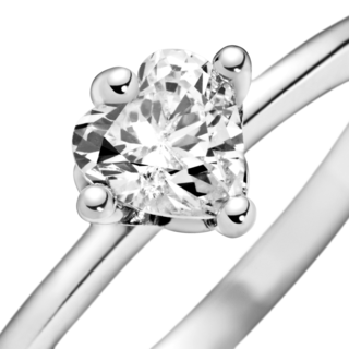 Foto 4 | Foto 4 | Anillo Pandora Solitario Corazón Transparente Original 198691c01 Joyería De Lujo Para Mujer Ideal Para Regalo Elegante
