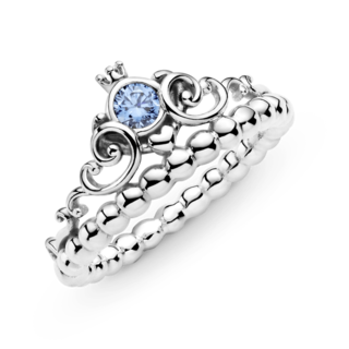 Foto 4 | Foto 4 | Anillo Pandora Tiara Azul Cenicienta Disney Original 199191c01 Edición Limitada Disney Joyería De Lujo Mujer Ideal