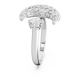 Foto 3 | Foto 3 | Anillo Swarovski Abierto Luna Luna Blanco Baño De Rodio 5677138 Diseño Abierto Versátil Joyería De Lujo Mujer Ideal