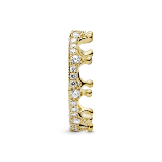 Foto 3 | Foto 3 | Anillo Pandora Corona Deslumbrante Transparente 14k 168654c01 Baño De Oro 14k Joyería De Lujo Para Mujer Ideal Para Regalo