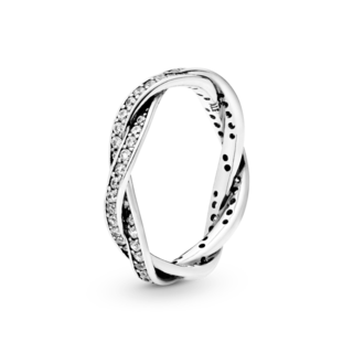 Foto 1 | Foto 1 | Anillo Pandora Trenzado Reluciente Original Joyería Fina 190892cz Joyería De Lujo Para Mujer Ideal Para Regalo Elegante