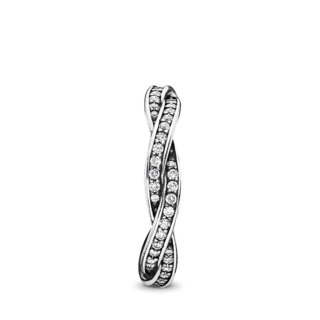 Foto 3 | Foto 3 | Anillo Pandora Trenzado Reluciente Original Joyería Fina 190892cz Joyería De Lujo Para Mujer Ideal Para Regalo Elegante