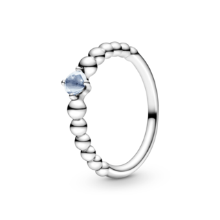 Foto 1 | Foto 1 | Anillo Pandora De Abalorios Azul Agua Original Joyería Fina 198867c01 Joyería De Lujo Para Mujer Ideal Para Regalo Elegante