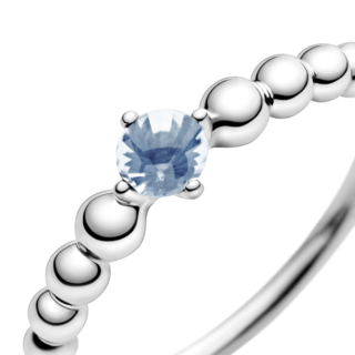 Foto 2 | Foto 2 | Anillo Pandora De Abalorios Azul Agua Original Joyería Fina 198867c01 Joyería De Lujo Para Mujer Ideal Para Regalo Elegante