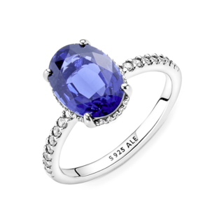 Foto 4 | Foto 4 | Anillo Pandora De Compromiso En Plata De Ley Halo Brillante 190056c01 Joyería De Lujo Para Mujer Ideal Para Regalo Elegante