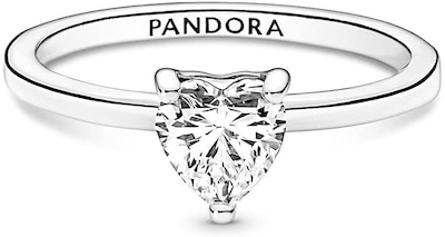 Foto 3 | Foto 3 | Anillo Pandora Solitario Corazón Resplandeciente Original 191165c01 Joyería De Lujo Para Mujer Ideal Para Regalo Elegante