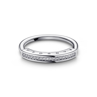 Foto 1 | Foto 1 | Anillo I-d En Pavé Pandora Signature Pandora Plata Esterlina 192283c01 Joyería De Lujo Para Mujer Ideal Para Regalo Elegante