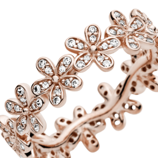 Foto 4 | Foto 4 | Anillo Pandora Campo De Margaritas Deslumbrantes Cz Clara 14k 180934cz Joyería De Lujo Para Mujer Ideal Para Regalo Elegante