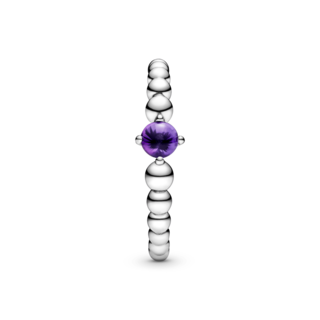 Foto 3 | Foto 3 | Anillo De Abalorios Morado Pandora Signature Original 198598c03 Joyería De Lujo Para Mujer Ideal Para Regalo Elegante