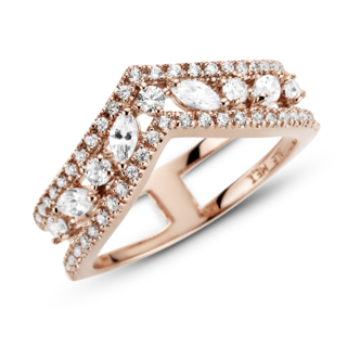 Foto 2 | Foto 2 | Anillo Pandora Hueso De Los Deseos Doble Talla Reluciente 189095c01 Joyería De Lujo Para Mujer Ideal Para Regalo Elegante