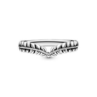 Foto 2 | Foto 2 | Anillo Pandora Hueso De Los Deseos Granos De Trigo Original 197681 Joyería De Lujo Para Mujer Ideal Para Regalo Elegante