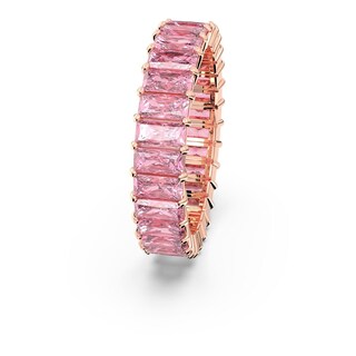 Foto 3 | Foto 3 | Anillo Swarovski Matrix Talla Baguette Rosa Baño Tono Rosa 5648286 Joyería De Lujo Para Mujer Ideal Para Regalo Elegante