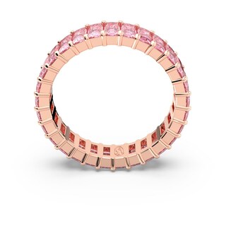 Foto 4 | Foto 4 | Anillo Swarovski Matrix Talla Baguette Rosa Baño Tono Rosa 5648286 Joyería De Lujo Para Mujer Ideal Para Regalo Elegante