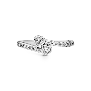 Foto 2 | Foto 2 | Anillo Pandora Corazones Para Siempre Original Joyería Fina 191023cz Joyería De Lujo Para Mujer Ideal Para Regalo Elegante