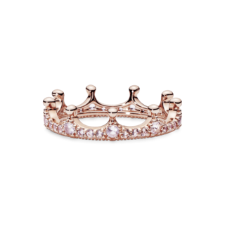 Foto 2 | Foto 2 | Anillo Pandora Corona Encantada Recubrimiento En Oro 14k 187087npo Baño De Oro 14k Joyería De Lujo Para Mujer Ideal Para Regalo