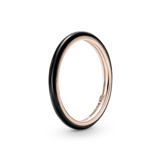 Foto 1 | Foto 1 | Anillo Con Esmalte Negro Pandora Me Recubrimiento En Oro 14k 189655c01 Baño De Oro 14k Línea Pandora Me Auténtica Joyería