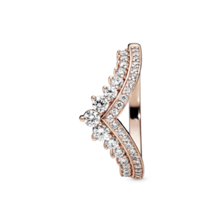 Foto 2 | Foto 2 | Anillo Pandora Hueso De Los Deseos Princesa Recubrimiento 14k 187736cz Joyería De Lujo Para Mujer Ideal Para Regalo Elegante