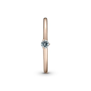 Foto 3 | Foto 3 | Anillo Pandora Solitario Azul Pálido Recubrimiento En 14k 189259c02 Joyería De Lujo Para Mujer Ideal Para Regalo Elegante