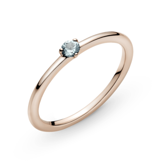 Foto 4 | Foto 4 | Anillo Pandora Solitario Azul Pálido Recubrimiento En 14k 189259c02 Joyería De Lujo Para Mujer Ideal Para Regalo Elegante