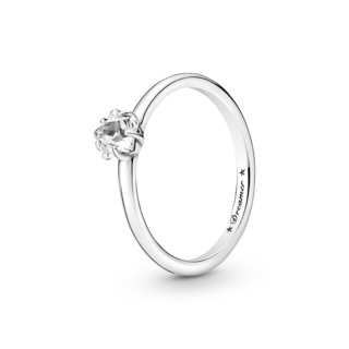Foto 1 | Foto 1 | Anillo Pandora Solitario En Plata De Ley Estrella Celestial 190026c01 Joyería De Lujo Para Mujer Ideal Para Regalo Elegante