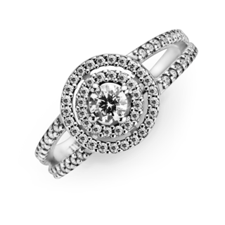 Foto 4 | Foto 4 | Anillo Pandora Halo Doble Resplandeciente Original Exclusivo 199408c01 Joyería De Lujo Para Mujer Ideal Para Regalo Elegante