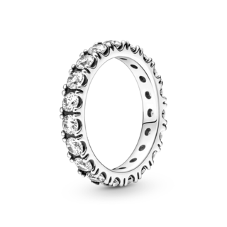 Foto 1 | Foto 1 | Anillo Pandora En Plata De Ley Eternity Brillante Original 190050c01 Joyería De Lujo Para Mujer Ideal Para Regalo Elegante