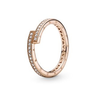 Foto 1 | Foto 1 | Anillo Pandora Sobrepuesto Reluciente Recubrimiento En 14k 189491c01 Joyería De Lujo Para Mujer Ideal Para Regalo Elegante