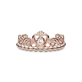 Foto 2 | Foto 2 | Anillo Pandora Corona De Mi Princesa Cz Clara 14k 180880cz Baño De Oro 14k Joyería De Lujo Para Mujer Ideal Para Regalo