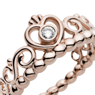 Foto 4 | Foto 4 | Anillo Pandora Corona De Mi Princesa Cz Clara 14k 180880cz Baño De Oro 14k Joyería De Lujo Para Mujer Ideal Para Regalo