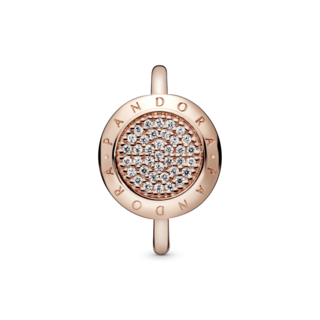 Foto 3 | Foto 3 | Anillo Pandora Con Pavé Y Logotipo Recubrimiento En Oro 14k 180912cz Baño De Oro 14k Joyería De Lujo Mujer Ideal