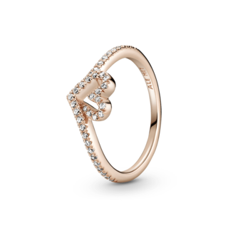 Foto 1 | Foto 1 | Anillo Pandora Hueso De Los Deseos Con Corazón 14k 189302c01 Joyería De Lujo Para Mujer Ideal Para Regalo Elegante