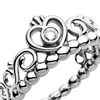 Foto 4 | Foto 4 | Anillo Pandora Princesa Corona De Tiara Original Joyería Fina 190880cz Baño De Oro 14k Joyería De Lujo Mujer Ideal