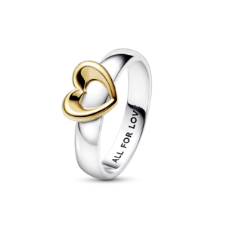 Foto 3 | Foto 3 | Anillo Pandora Corazón Deslizante En Dos Donos Radiante 162504c00 Ajustable Joyería De Lujo Para Mujer Ideal Para Regalo