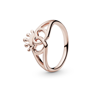 Foto 3 | Foto 3 | Anillo Pandora Corazones Entrelazados Y Corona 14k 187685 Baño De Oro 14k Joyería De Lujo Para Mujer Ideal Para Regalo Elegante