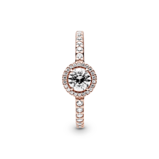 Foto 3 | Foto 3 | Anillo Pandora Clásico Con Halo Brillante Recubrimiento 14k 188861c01 Joyería De Lujo Para Mujer Ideal Para Regalo Elegante