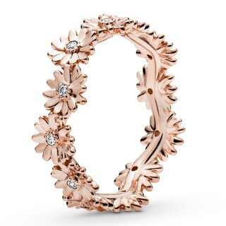 Foto 4 | Foto 4 | Anillo De Corona De Margaritas Brillantes Pandora Moments 188799c01 Baño De Oro 14k Colección Pandora Moments Original Joyería