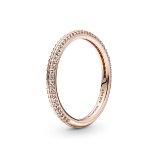 Foto 1 | Foto 1 | Anillo De Pavé Recubrimiento En Oro Rosa De 14k Pandora Me 189679c01 Baño De Oro Rosa 14k Línea Pandora Me Auténtica Joyería