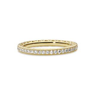 Foto 2 | Foto 2 | Anillo Pandora Corazones Con Brillo Recubrimiento En Oro 14k 168655c01 Baño De Oro 14k Joyería De Lujo Mujer Ideal