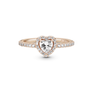 Foto 2 | Foto 2 | Anillo Pandora De Corazón Elevado Brillante 14k 188421c02 Joyería De Lujo Para Mujer Ideal Para Regalo Elegante