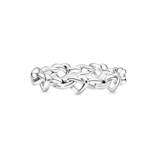 Foto 2 | Foto 2 | Anillo Pandora Corazones Anudados Original Joyería Fina 198018 Joyería De Lujo Para Mujer Ideal Para Regalo Elegante