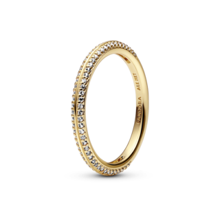 Foto 1 | Foto 1 | Anillo De Pavé Pandora Me Recubrimiento En Oro De 14k 169679c01 Baño De Oro 14k Línea Pandora Me Auténtica Joyería De Lujo